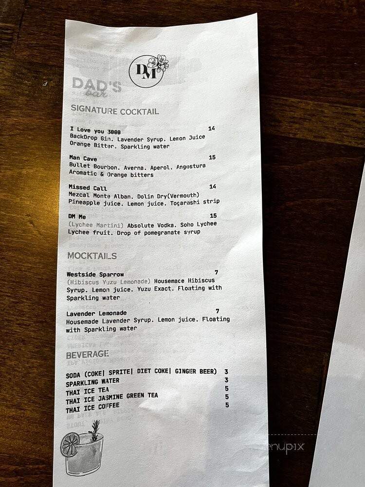Dear Mom Cafe - Bend, OR menu_pic