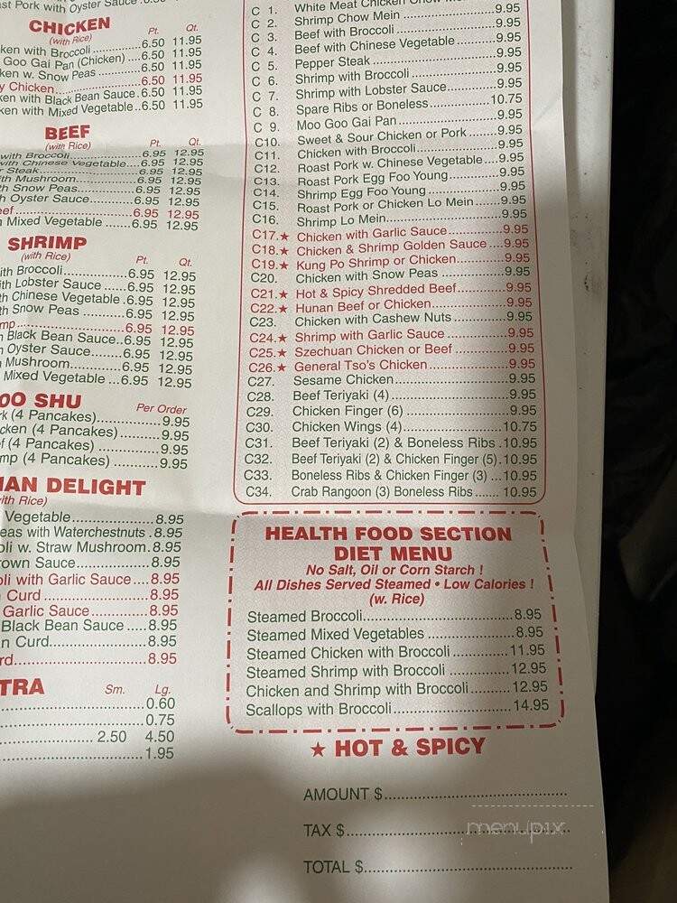 China Garden - Brainerd, MN menu_pic