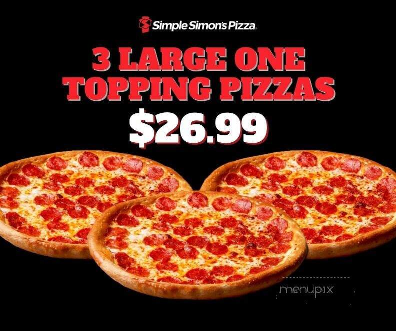 Simple Simon's Pizza - Whitney, TX