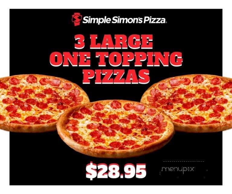 Simple Simon's Pizza - Whitney, TX