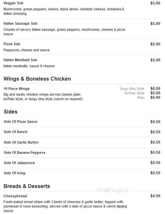 Marco's Pizza - Providence, RI menu_pic