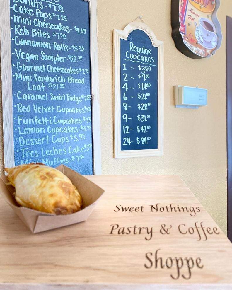 Sweet Nothings Pastry & Coffee Shoppe - El Centro, CA menu_pic