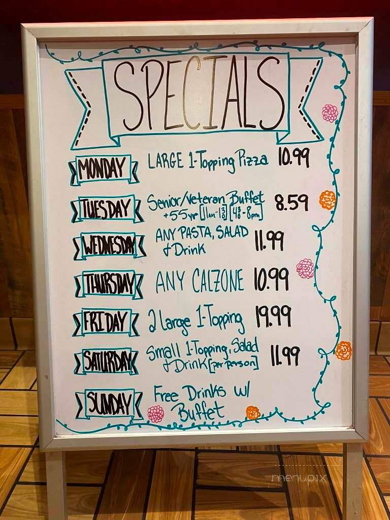 Mazzio's Pizza - Grove, OK menu_pic