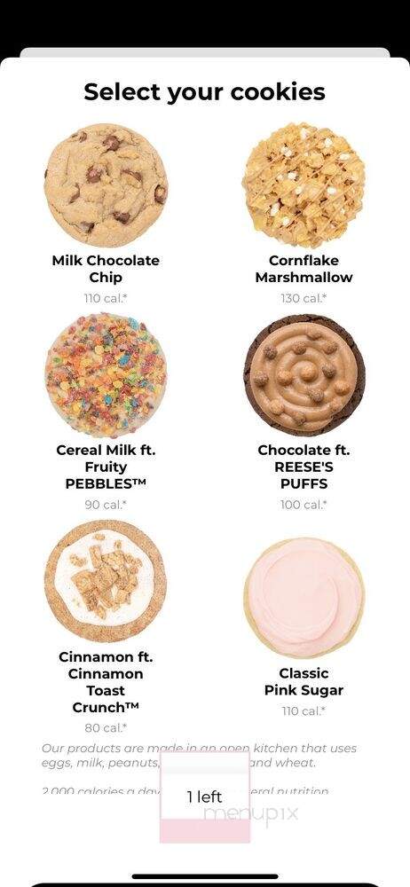 Crumbl Cookies - Port St. Lucie, FL menu_pic
