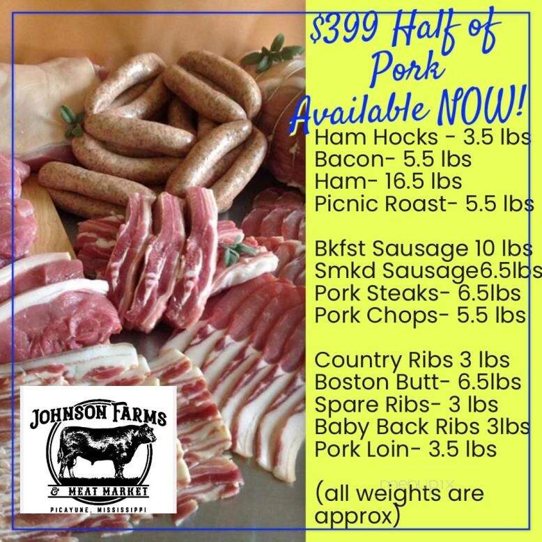 Johnson Farms & Meat Market - Picayune, MS