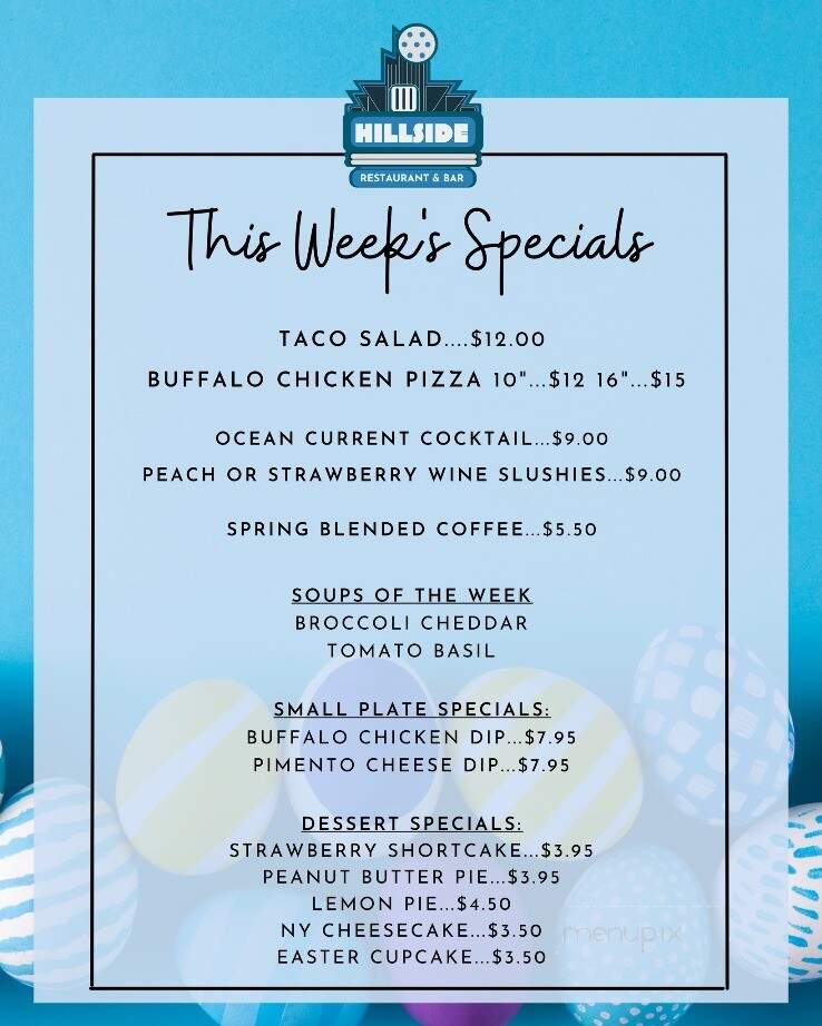 Hillside Restaurant & Bar - Chester, SC