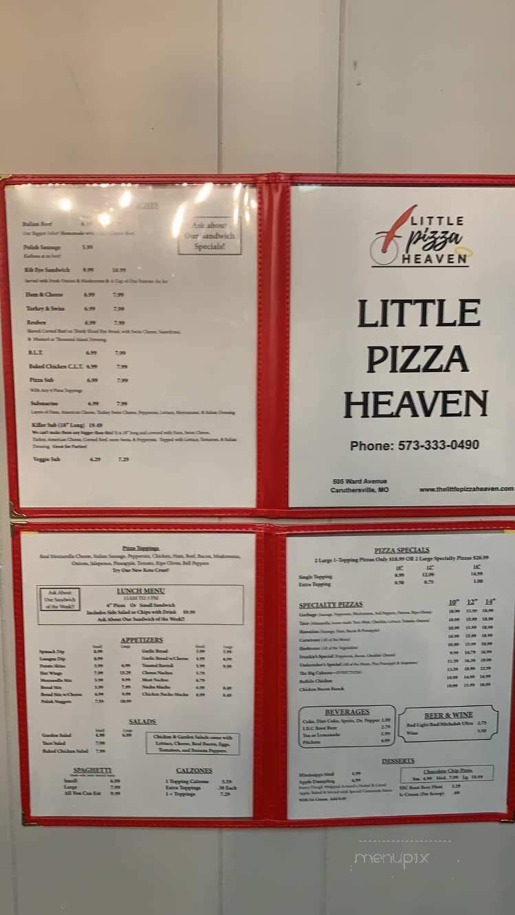 Little Pizza Heaven - Caruthersville, MO