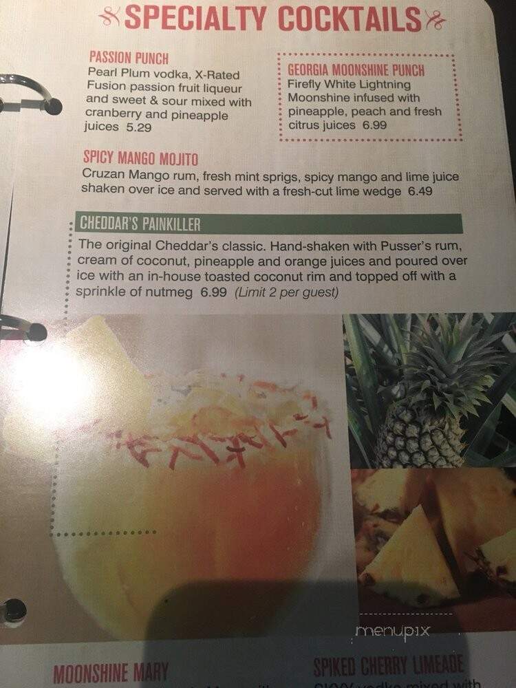 Cheddar's Scratch Kitchen - Daytona Beach, FL menu_pic