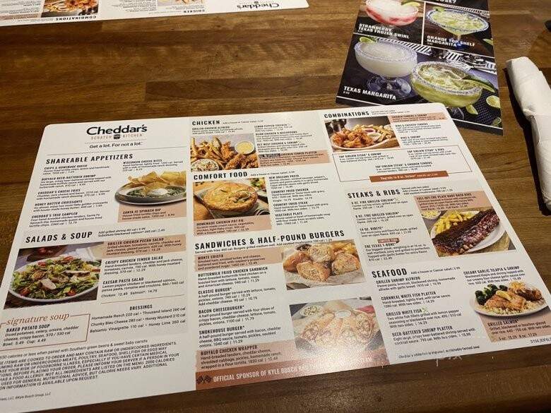 Cheddar's Scratch Kitchen - Daytona Beach, FL menu_pic