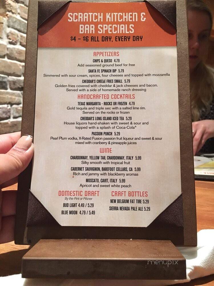 Cheddar's Scratch Kitchen - Daytona Beach, FL menu_pic