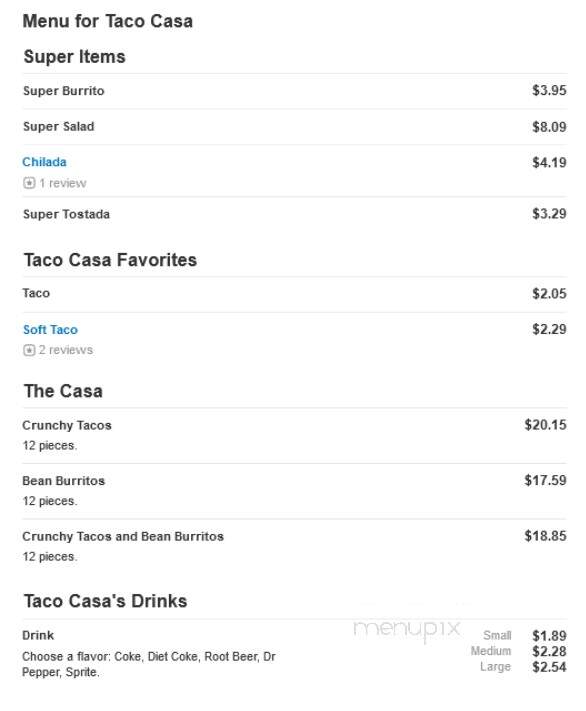 Taco Casa - Nacogdoches, TX