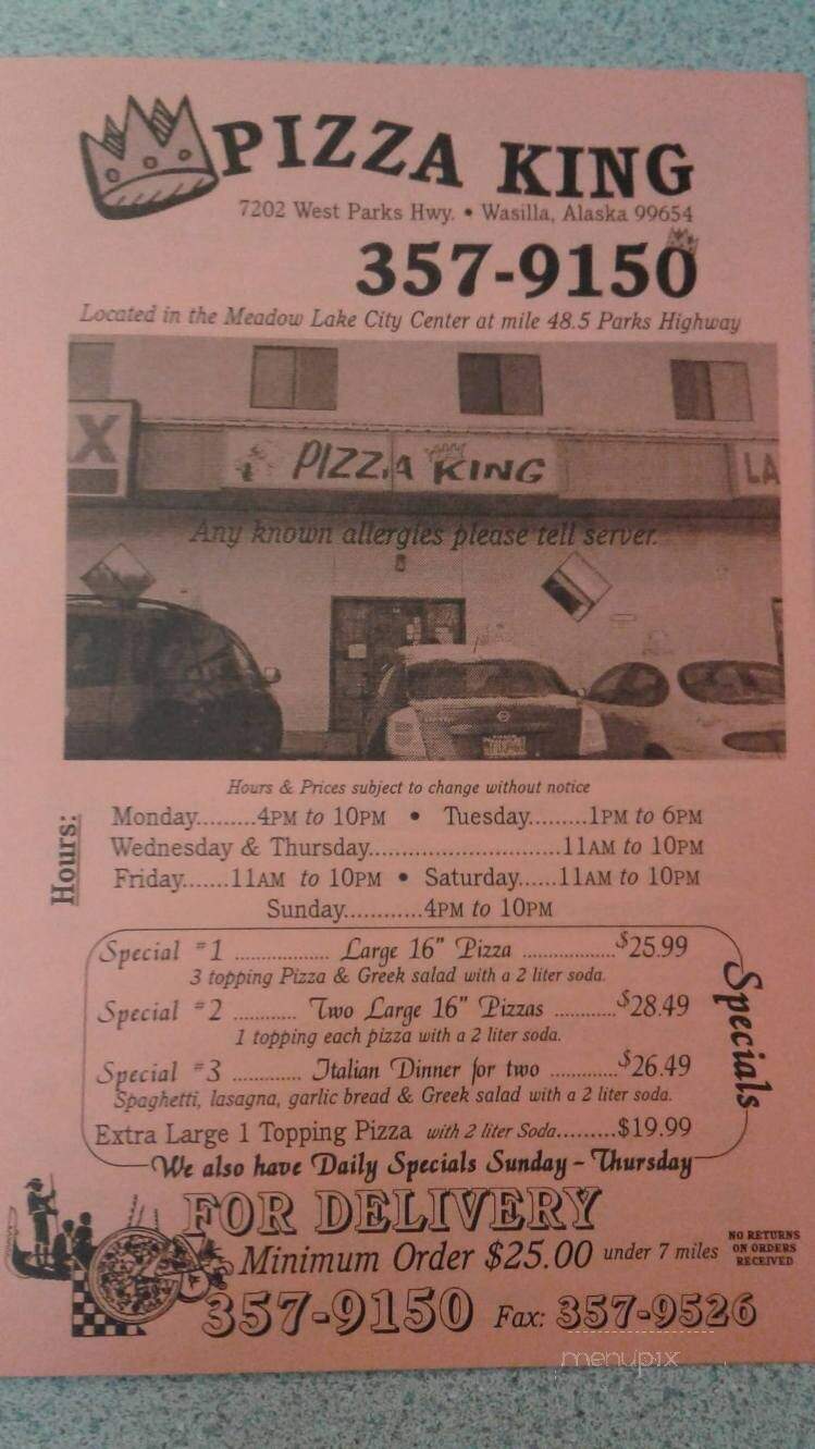 Pizza King - Wasilla, AK