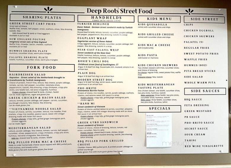 Deep Roots Street Food - Granby, CT