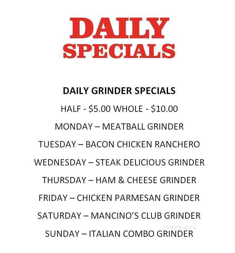Mancino's Pizza & Grinders - Lansing, IL