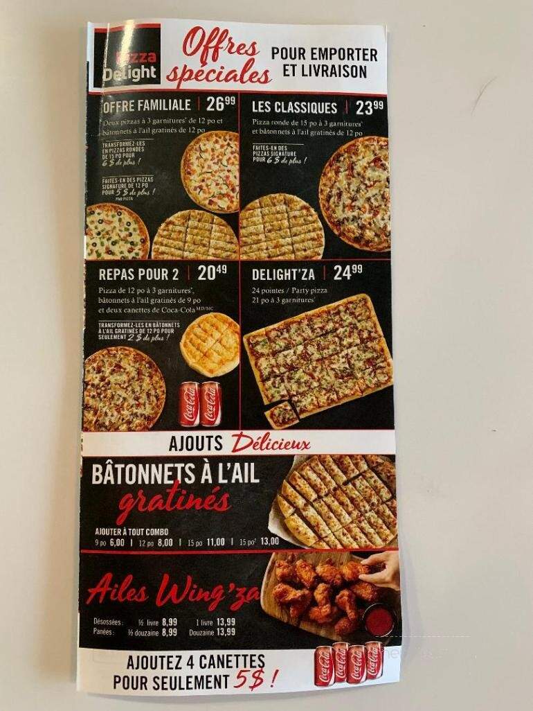 Pizza Delight - Chatham, NB menu_pic