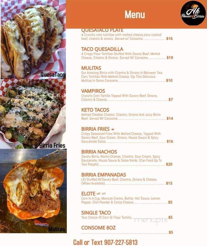 AK House of Birria - Anchorage, AK menu_pic