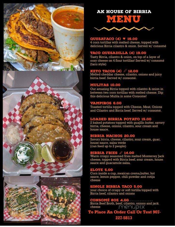 AK House of Birria - Anchorage, AK menu_pic