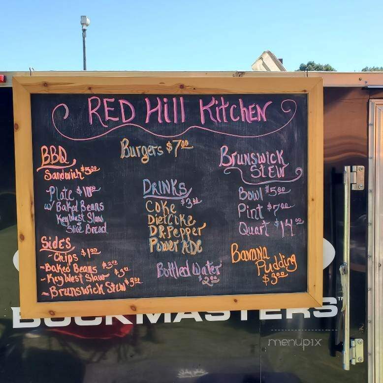Red Hill Kitchen - Tallassee, AL menu_pic