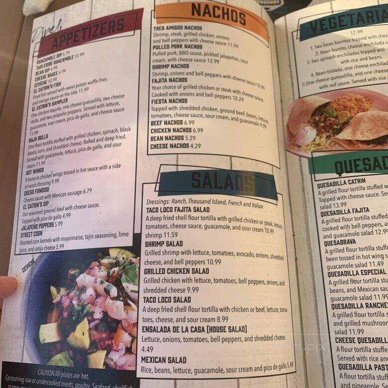 El Catrin - St. Louis, MO menu_pic