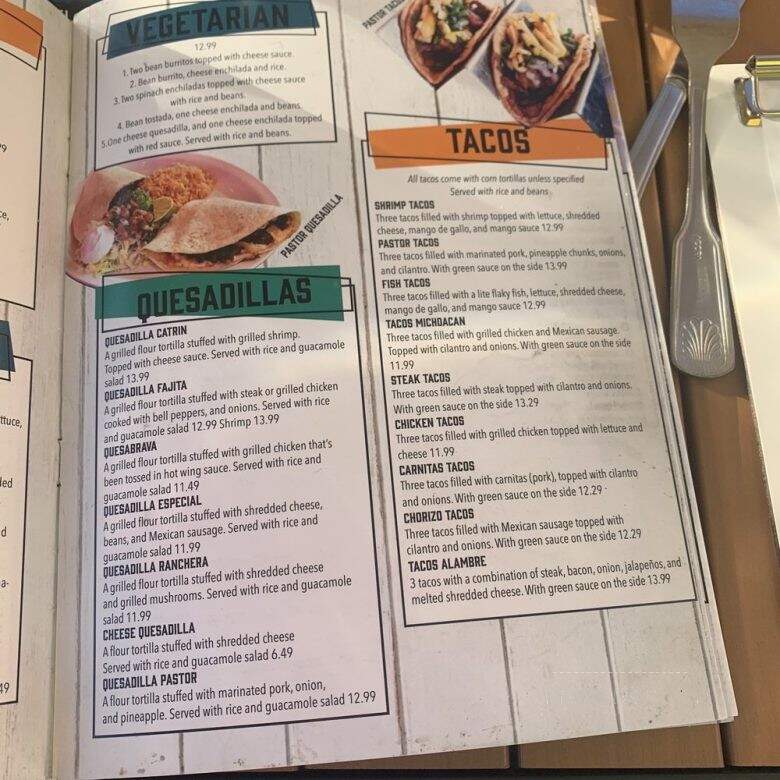 El Catrin - St. Louis, MO menu_pic