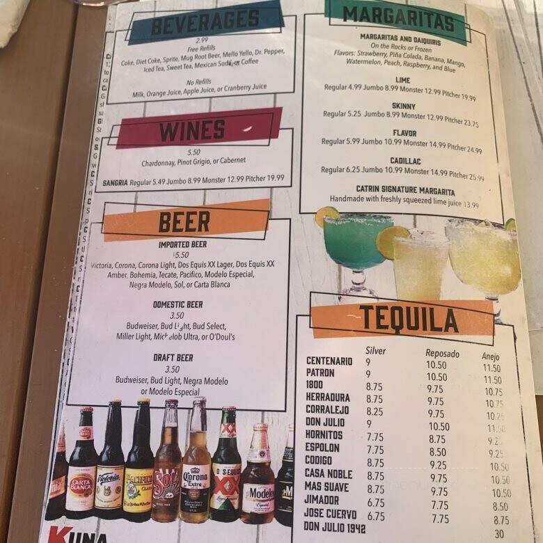El Catrin - St. Louis, MO menu_pic
