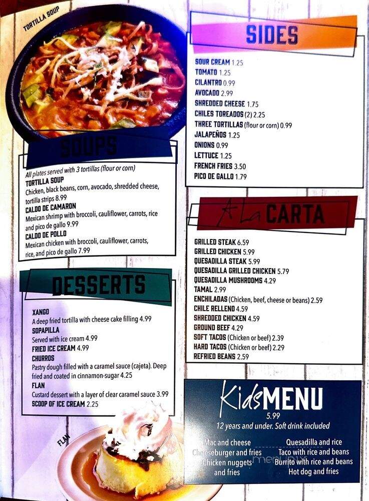 El Catrin - St. Louis, MO menu_pic