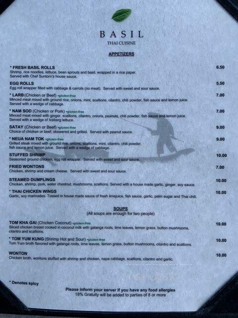 Basil - Mount Pleasant, SC menu_pic