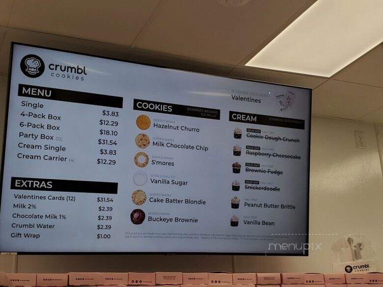Crumbl Cookies - Garland, TX menu_pic