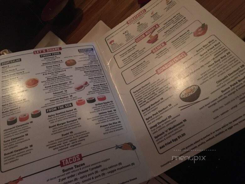 1225 Raw Sushi & Sake Lounge - Philadelphia, PA menu_pic