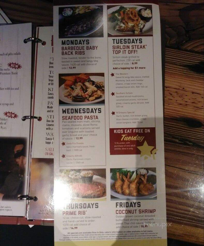 Miller's Ale House - Wilkes-Barre Township, PA menu_pic