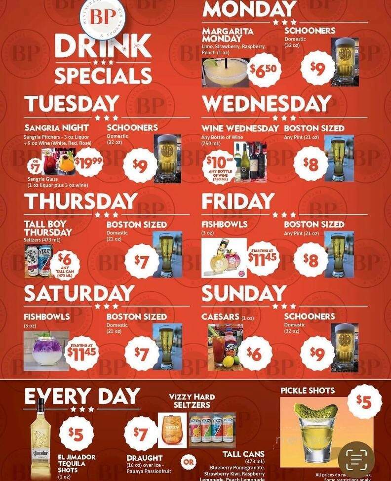 Boston Pizza - Welland, ON menu_pic