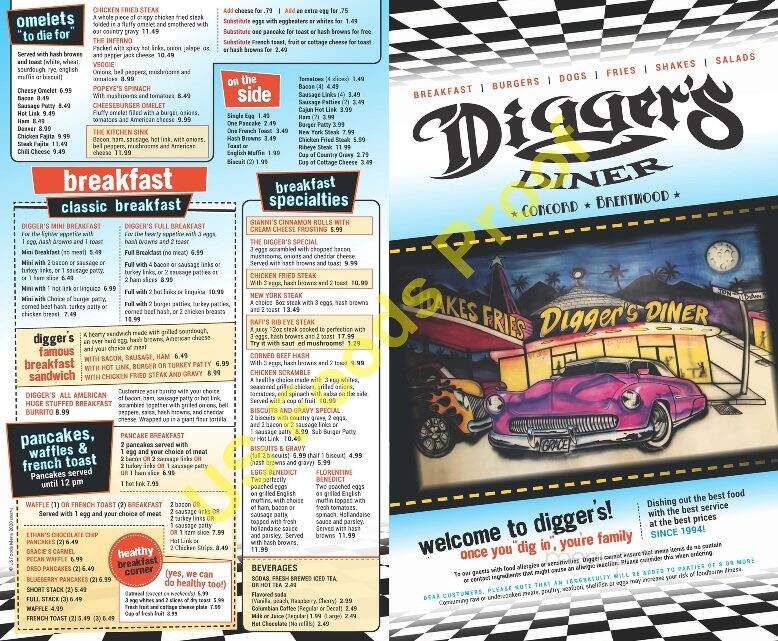 Diggers Diner - Concord, CA