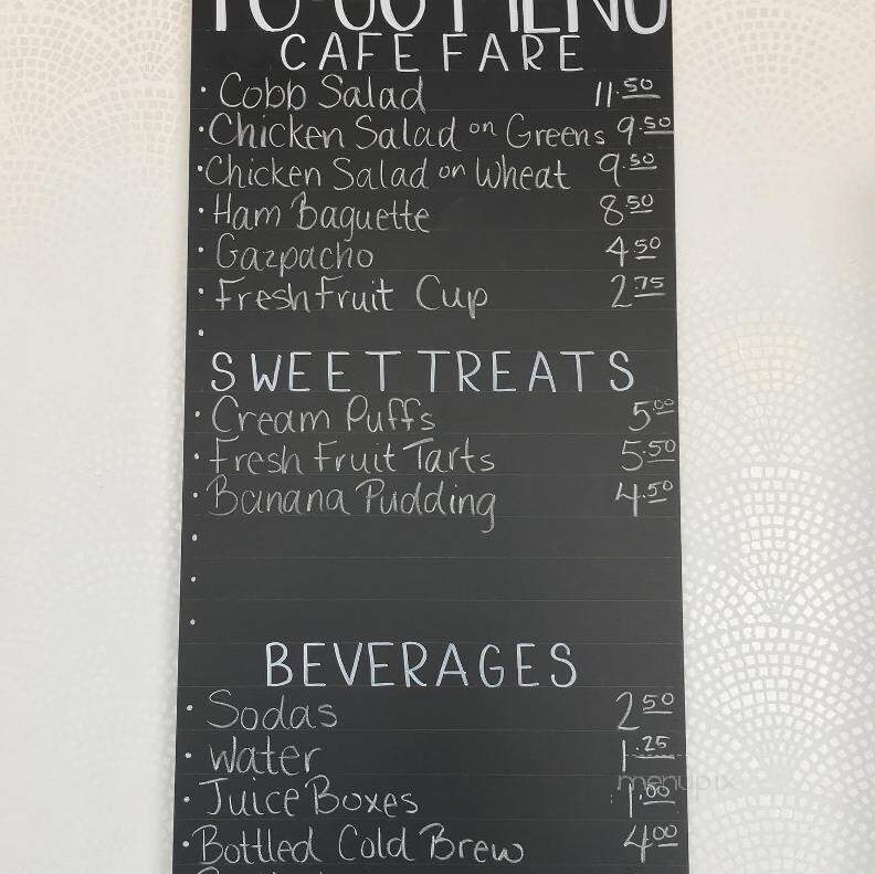 La Petite Patisserie - Lancaster, PA menu_pic