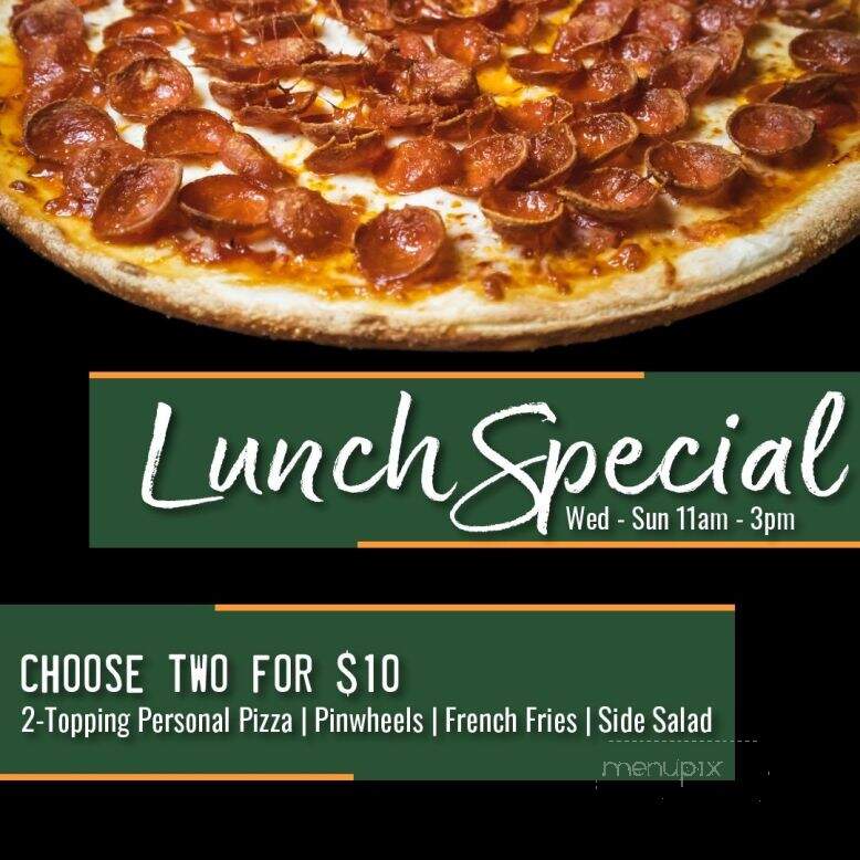 Loggers Pizza + Beer - Winston, OR menu_pic