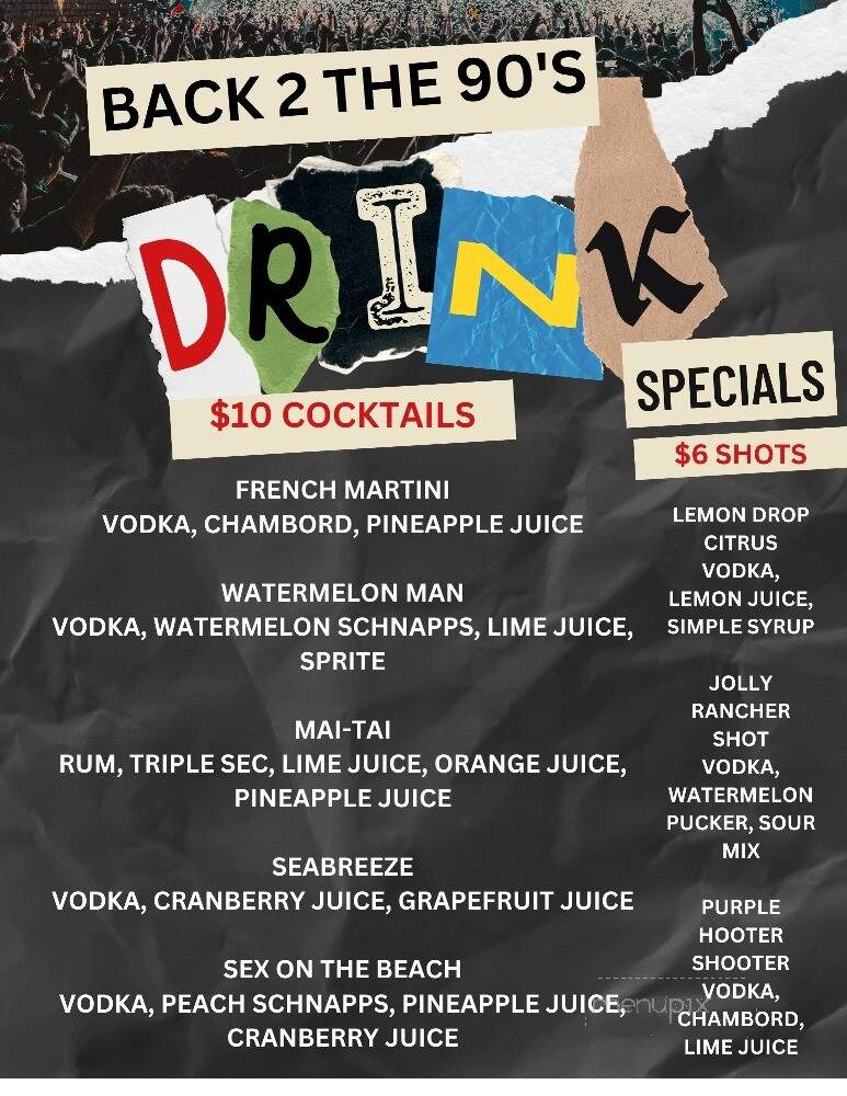 Whiskey Hideaway - Staten Island, NY menu_pic