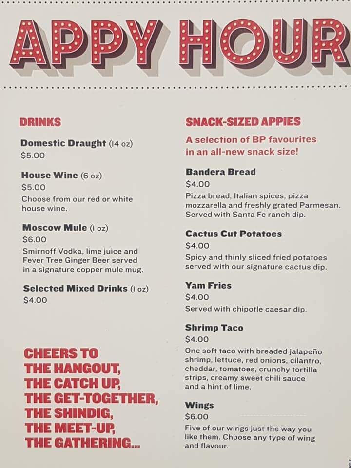 Boston Pizza - Truro, NS menu_pic
