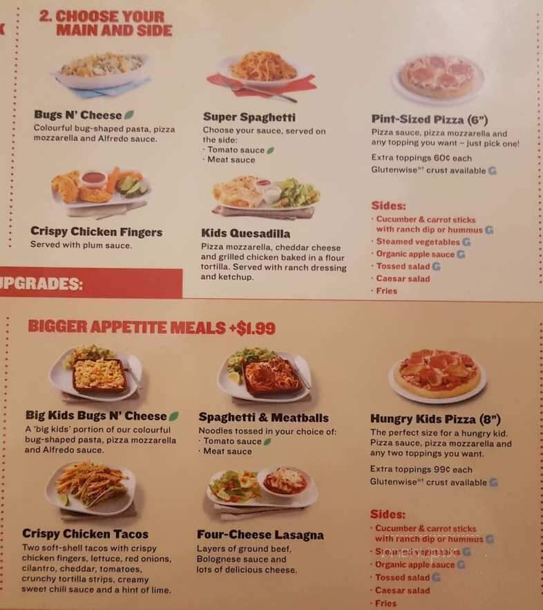 Boston Pizza - Truro, NS menu_pic