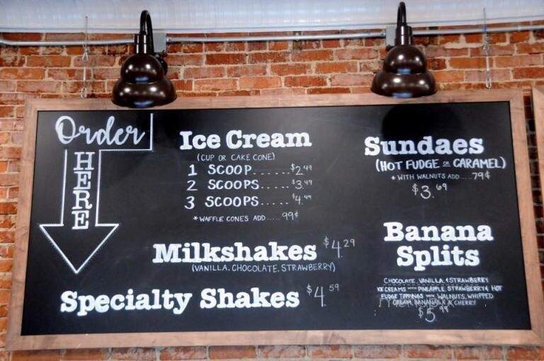 Droop Scoops - Chickamauga, GA menu_pic