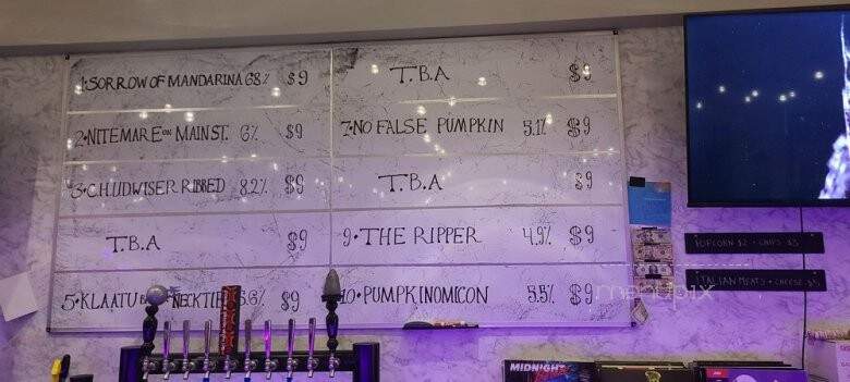 Necromantic Brew Co - Farmingdale, NY menu_pic
