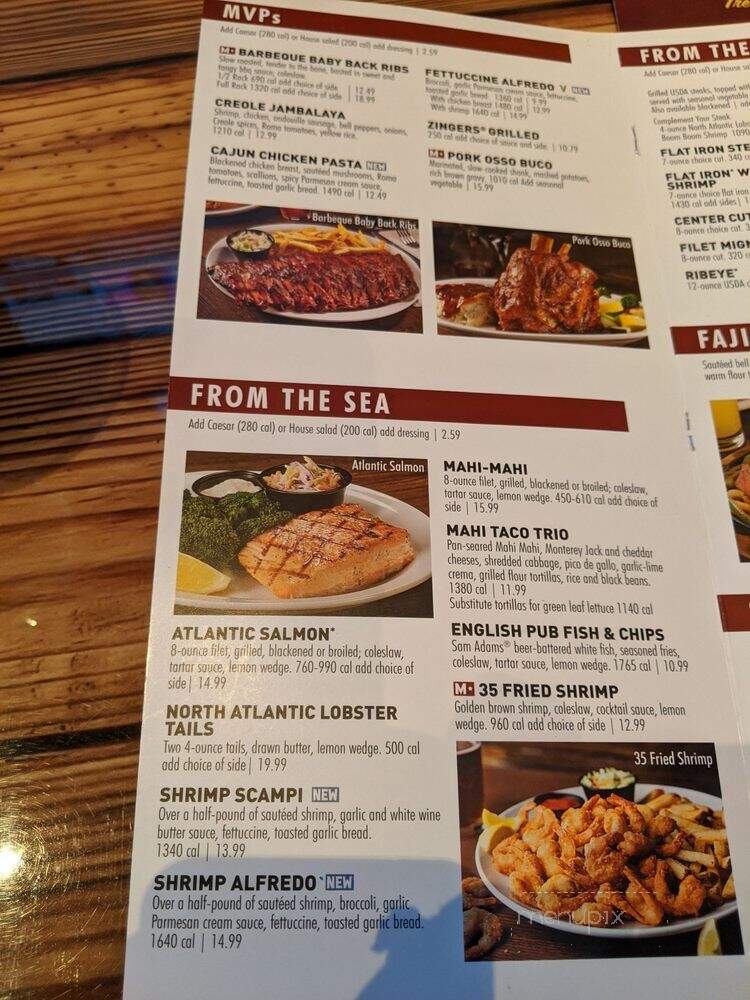 Miller's Ale House - Lady Lake, FL menu_pic