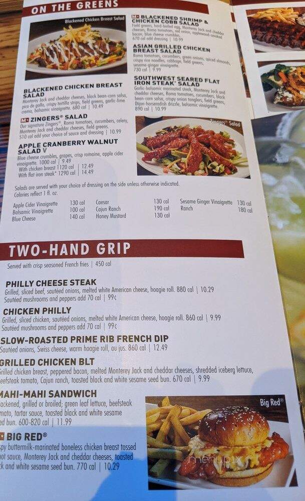 Miller's Ale House - Lady Lake, FL menu_pic