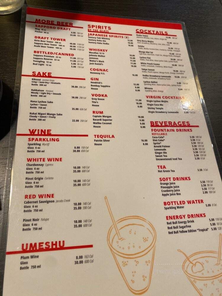 Gyu-Kaku Japanese BBQ - Greensboro, NC menu_pic