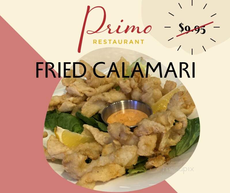Primo Restaurant - Minot, ND menu_pic
