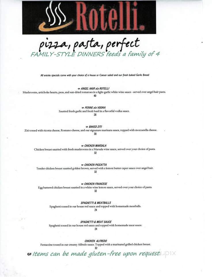 Rotelli Pizza & Pasta - Conway, SC