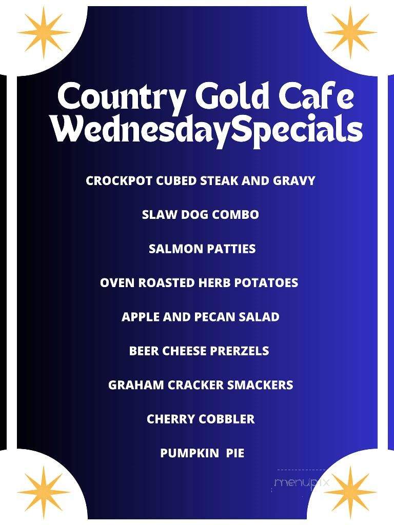 Country Gold Cafe - Taylorsville, GA
