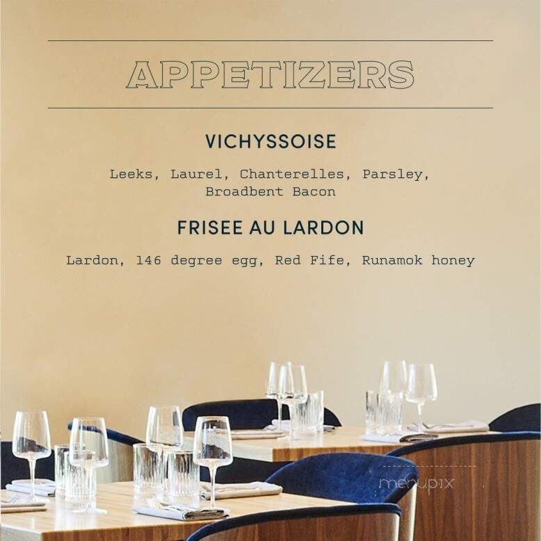 Forte - Tuscaloosa, AL menu_pic
