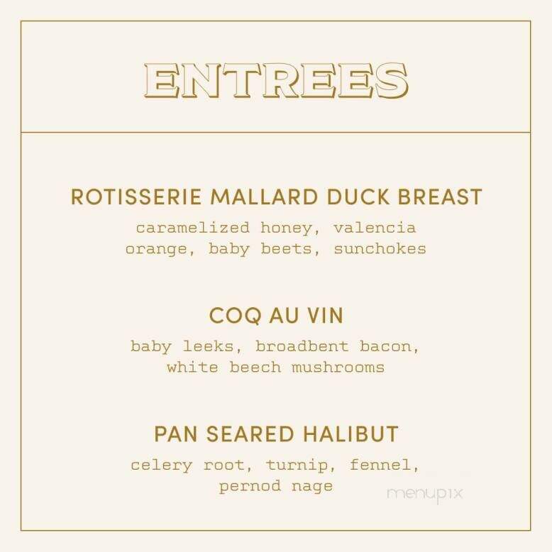 Forte - Tuscaloosa, AL menu_pic