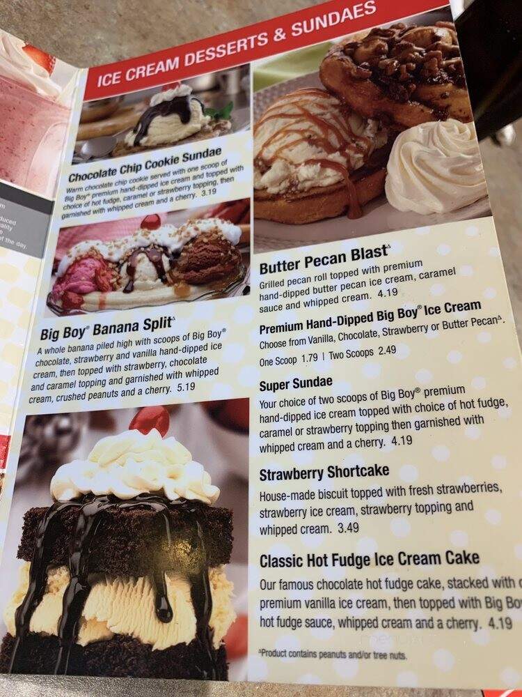 Garden City Big Boy - Garden City, MI menu_pic