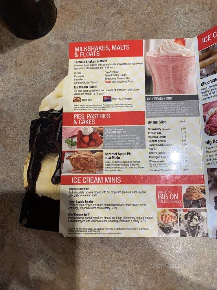 Garden City Big Boy - Garden City, MI menu_pic