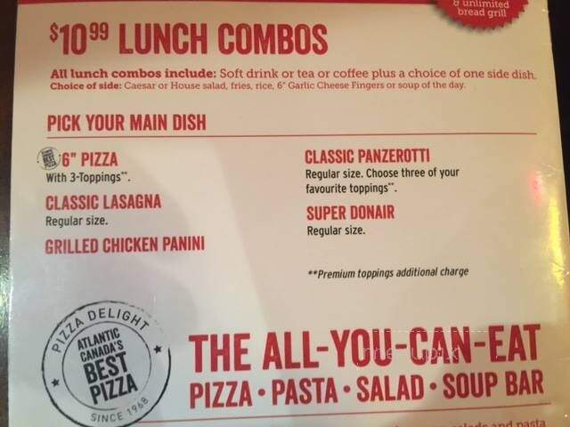 Pizza Delight - Antigonish, NS menu_pic